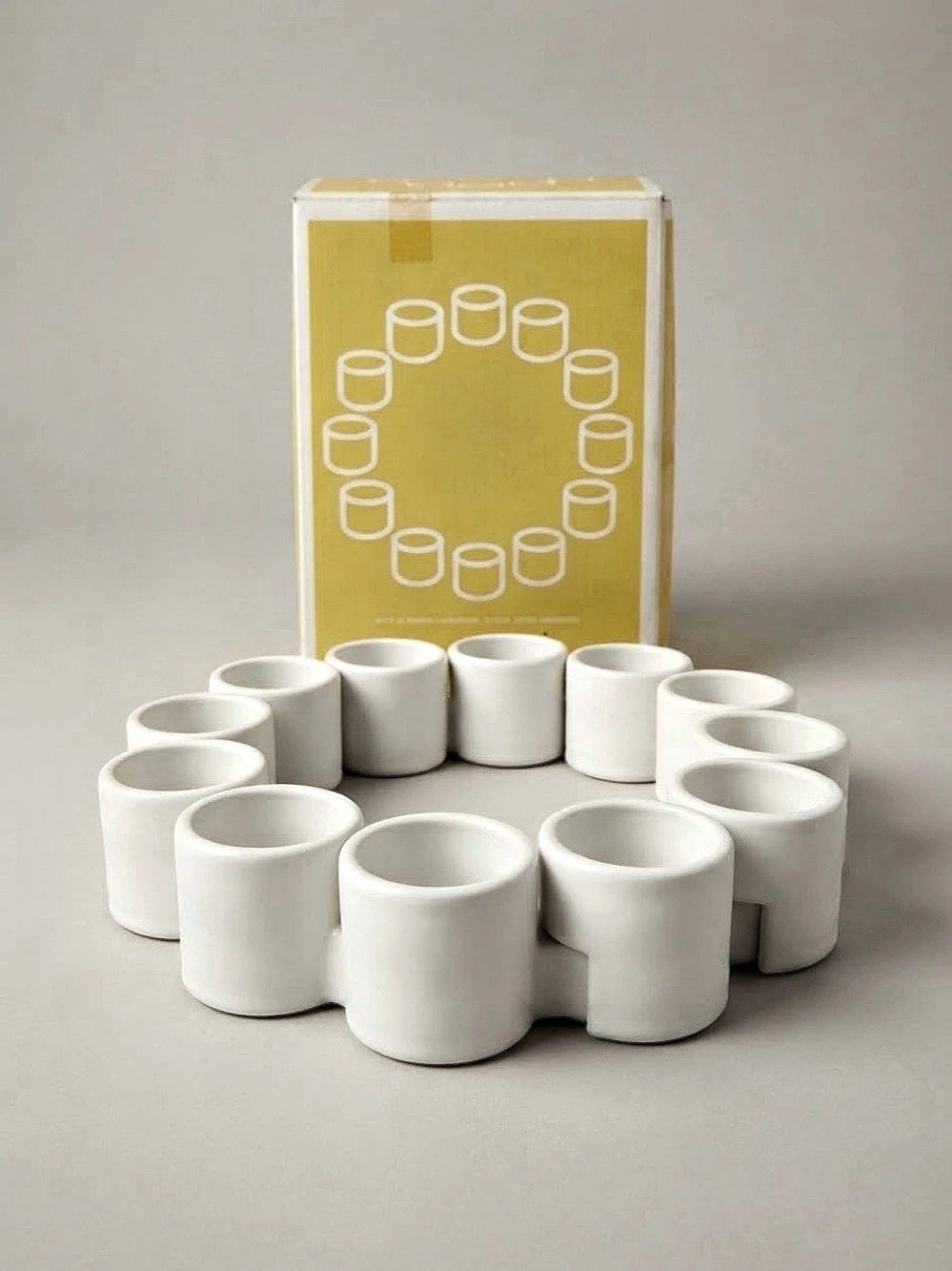IKEA PS Värmeljushållare White Candle Holder Set